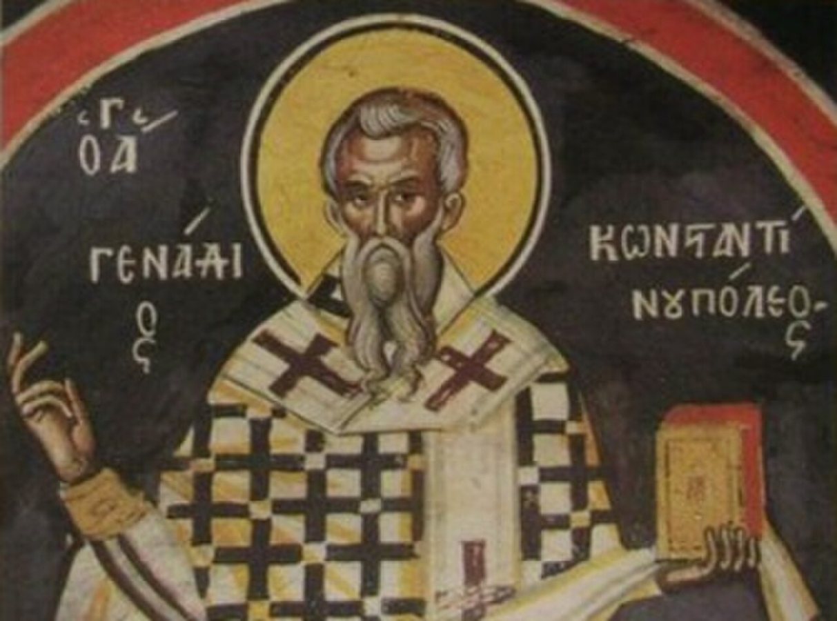 Icono de San Genadio de Constantinopla