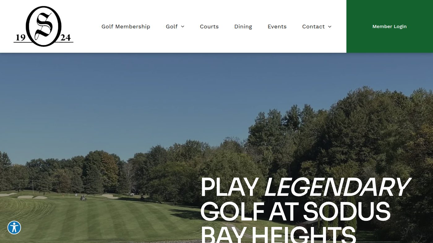 The home page of sodusbayheights.com