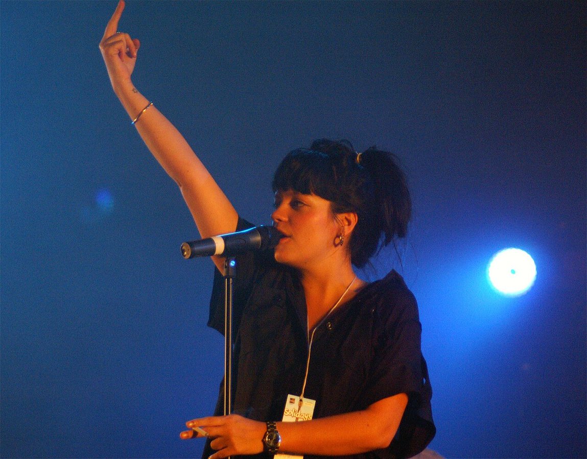 Allen apresentando-se em 2007