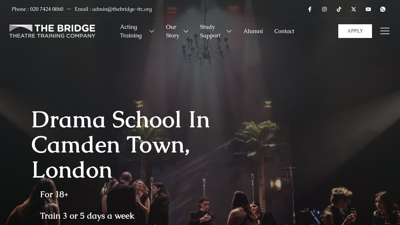 The home page of thebridge-ttc.org