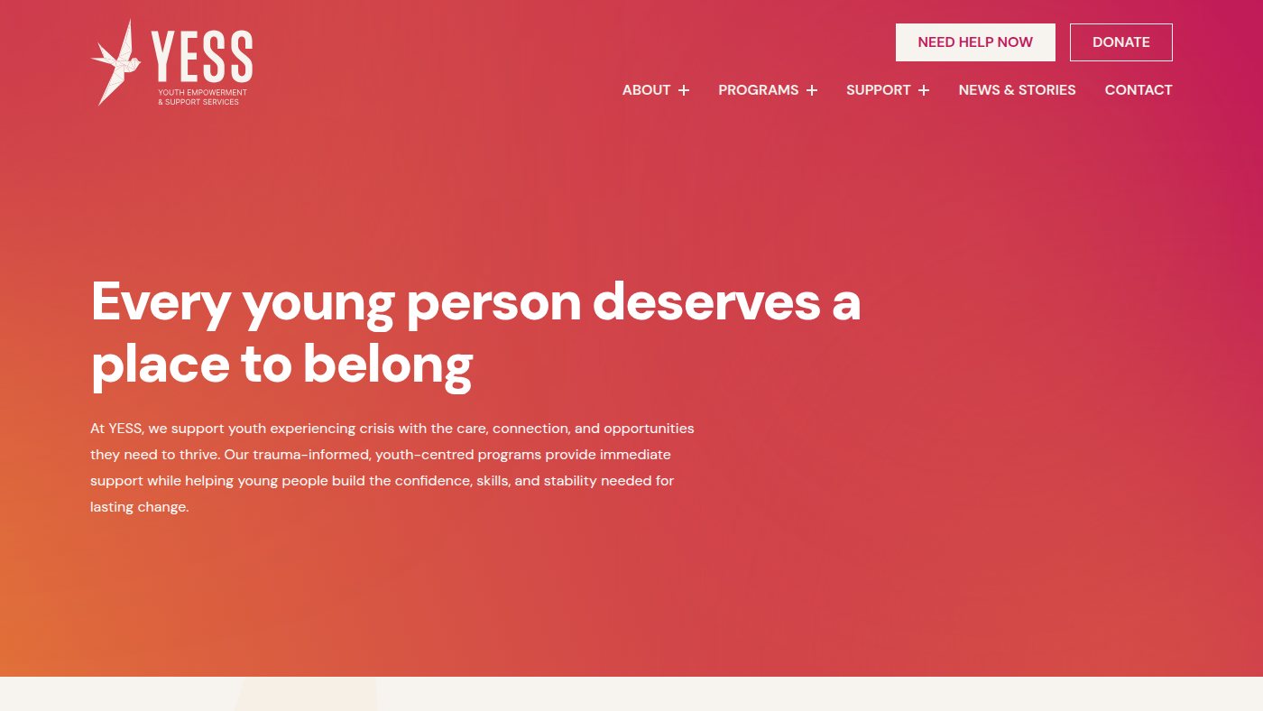 The home page of yess.org