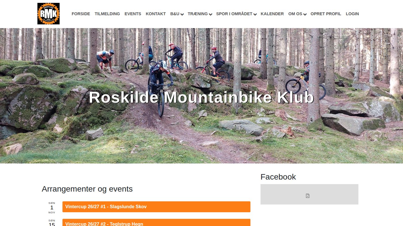 The home page of roskilde-mtb.dk