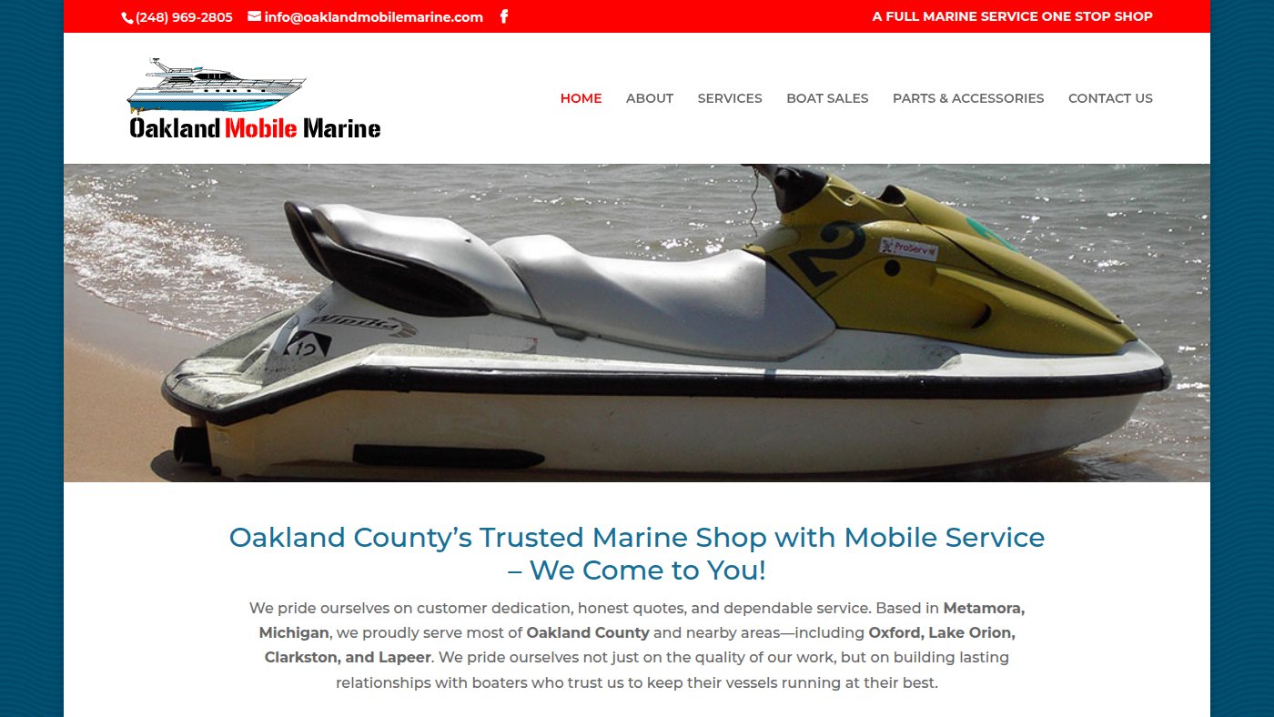 The home page of oaklandmobilemarine.com