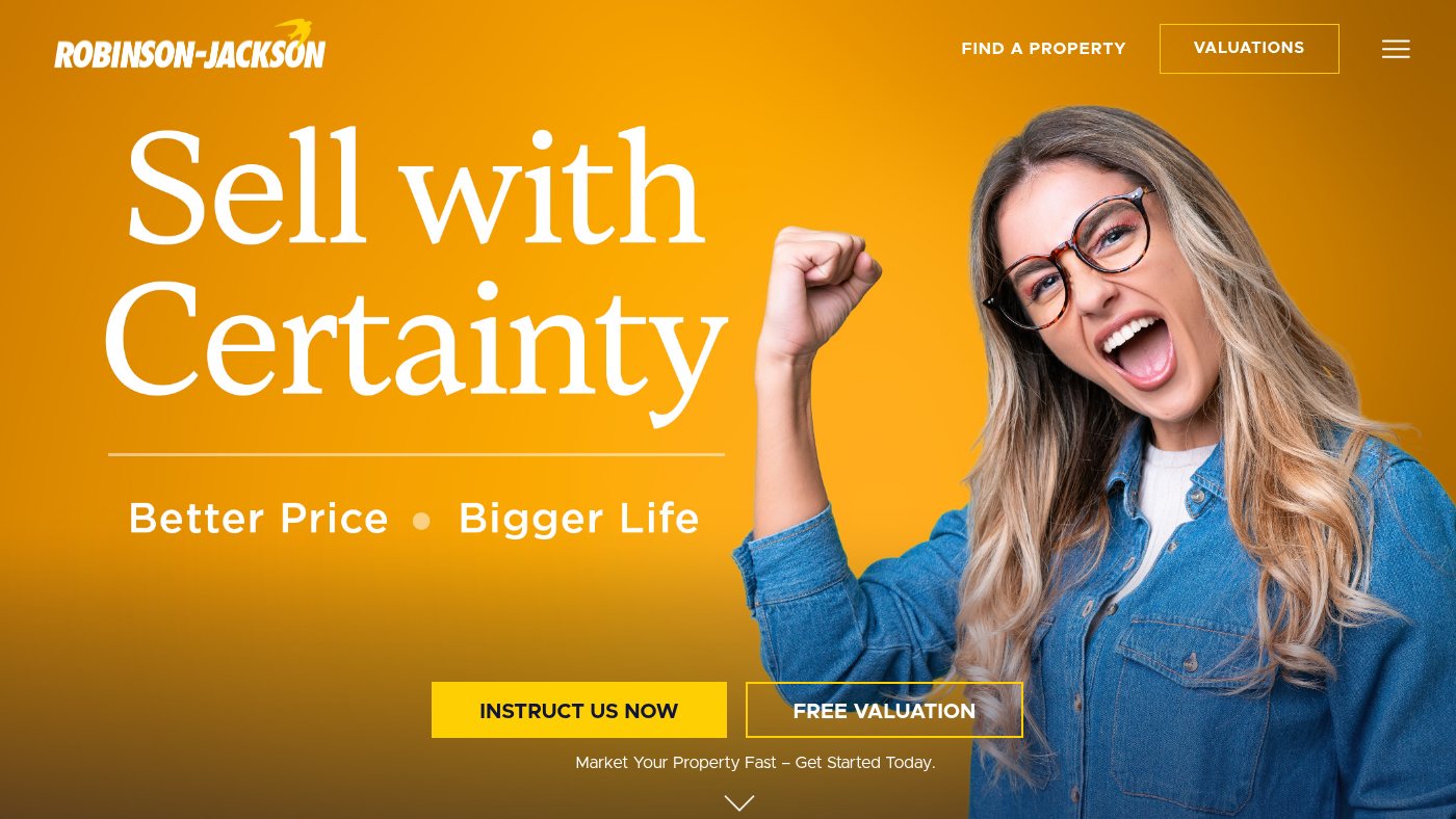 The home page of robinson-jackson.com
