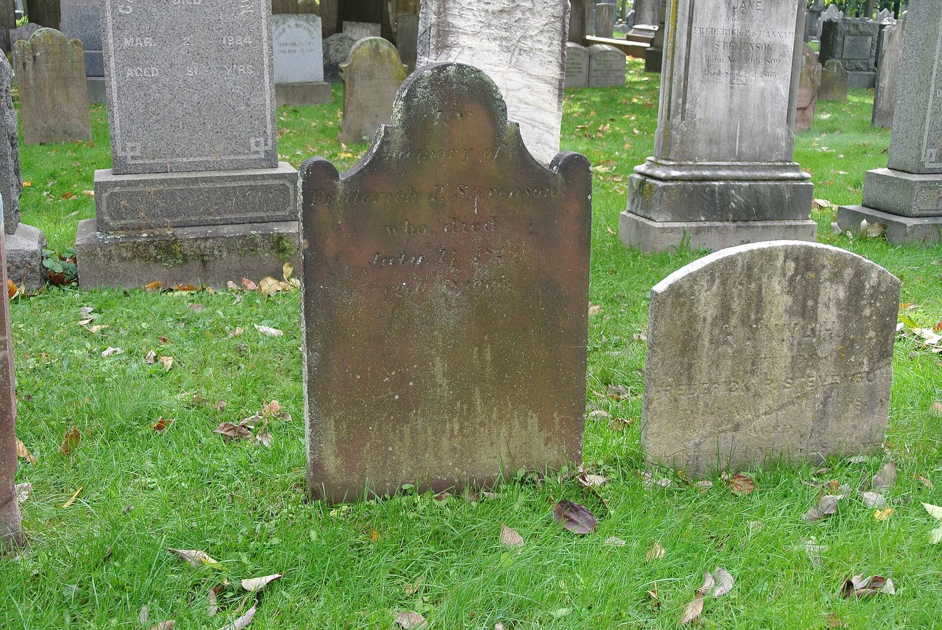 Gravesite of Justice Willam Cushing in Scituate, Massachusetts
