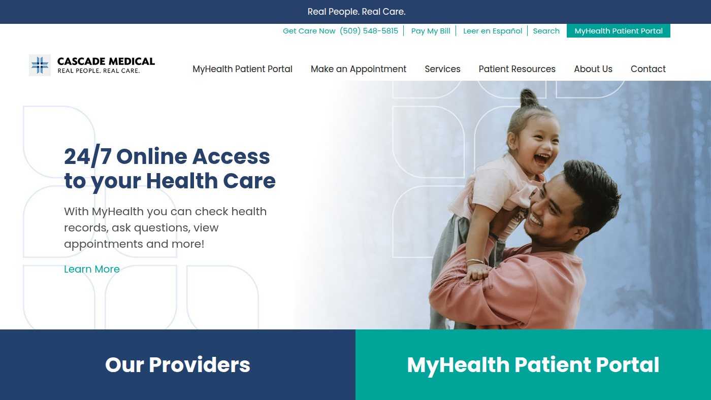 The home page of cascademedical.org