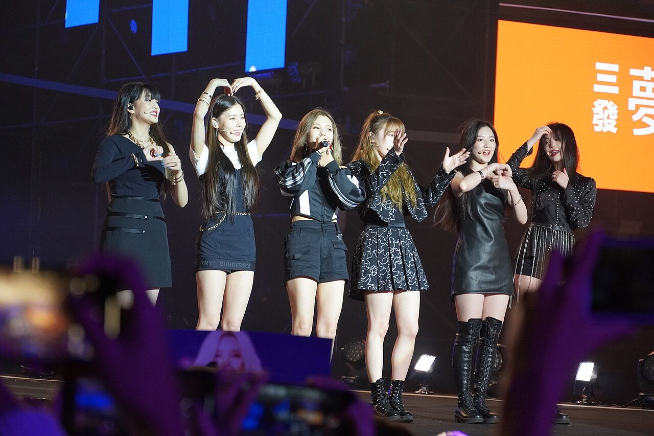 (G)I-dle at the 2020 Tainan Christmas and New Year Eve Party on December 21, 2019