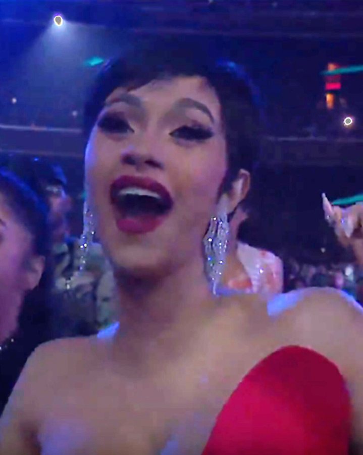 Cardi B na gali MTV Video Music Awards w 2018 roku