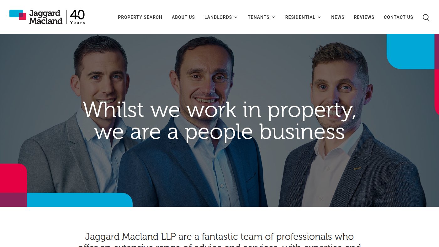 The home page of jaggardmacland.co.uk