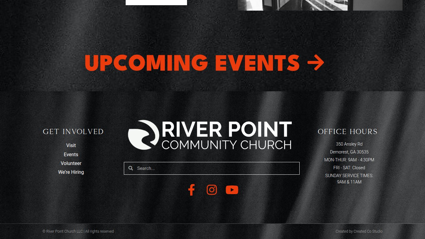 The home page of riverpointchurch.com