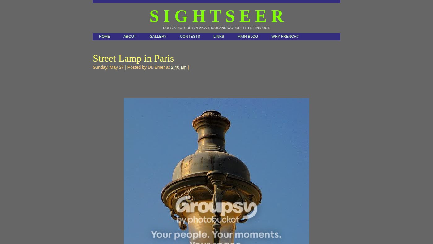 The home page of siteseer.blogspot.com