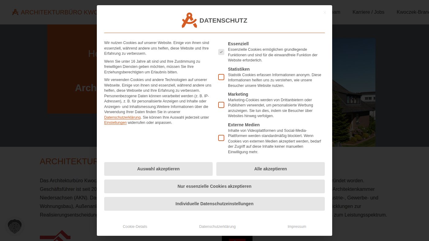 The home page of kwoczek.de