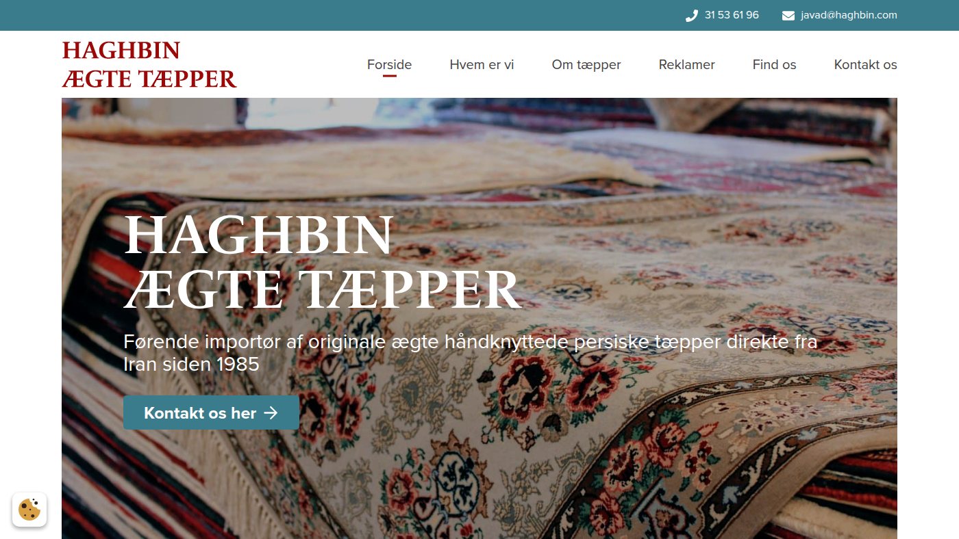 The home page of haghbin.com
