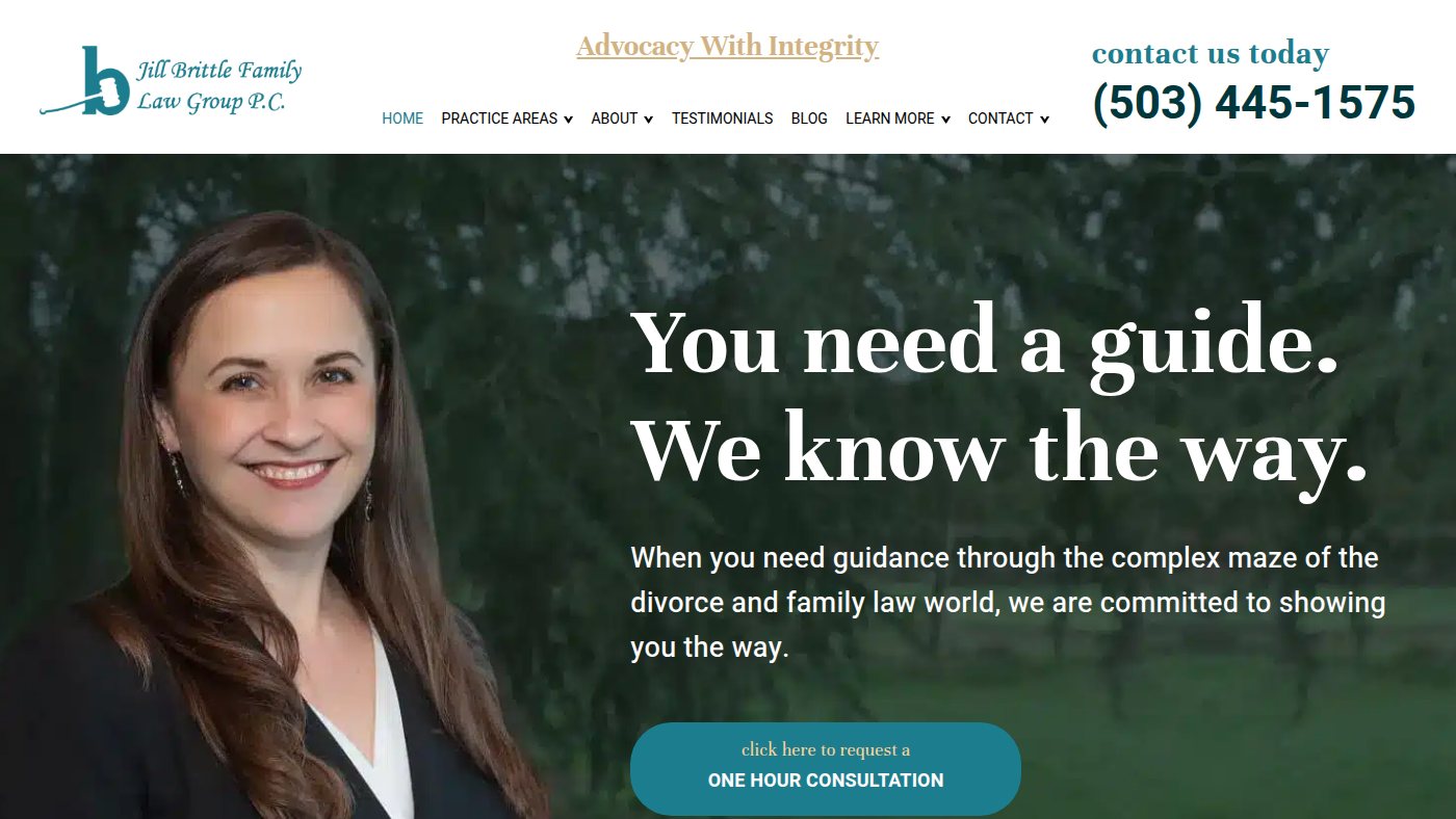 The home page of brittle-law.com