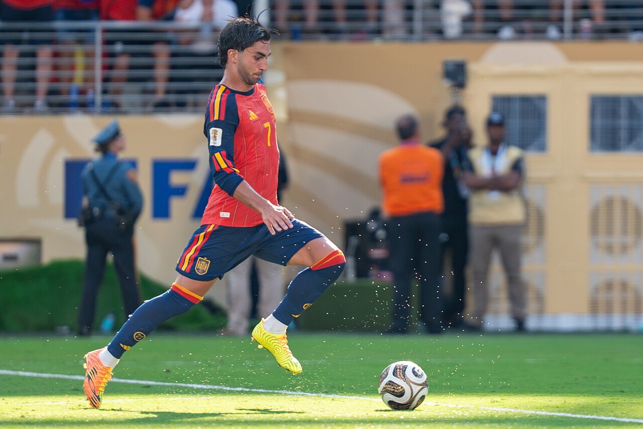 Torres con España ante Argentina en la final de la Copa Mundial de 2026