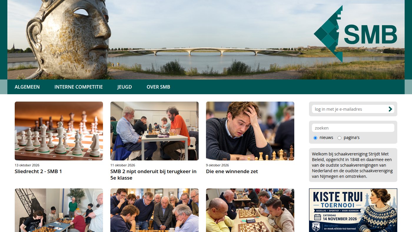 The home page of smb.nl