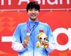 Thirteen-year-old swim sensation sets women’s 200m butterfly record at Asian Games