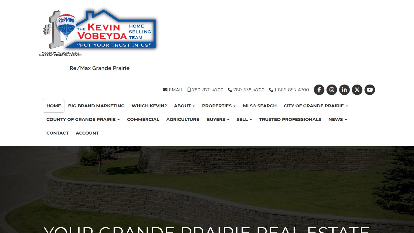 The home page of kevinvobeyda.com