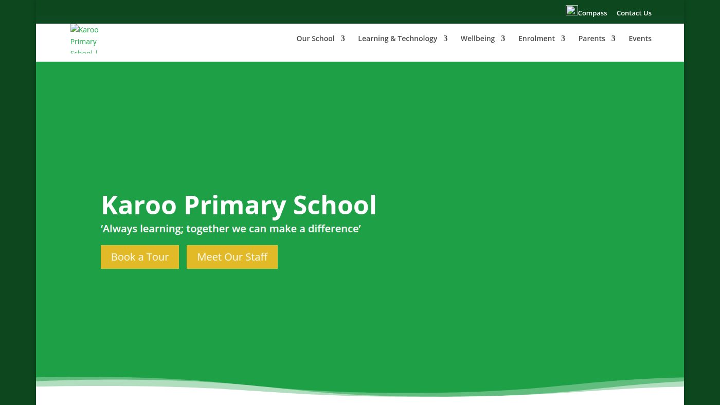 The home page of karoops.vic.edu.au