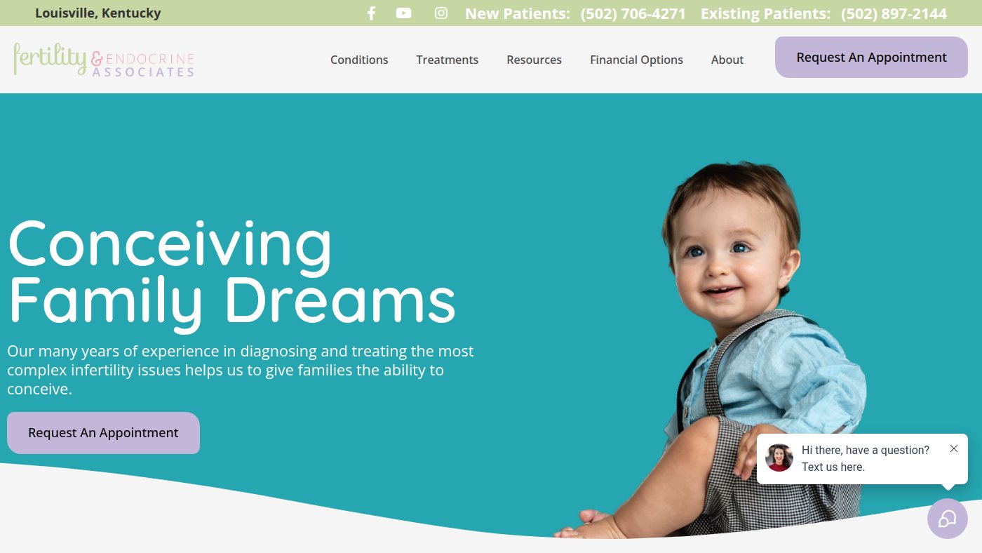 The home page of ivfkentucky.com