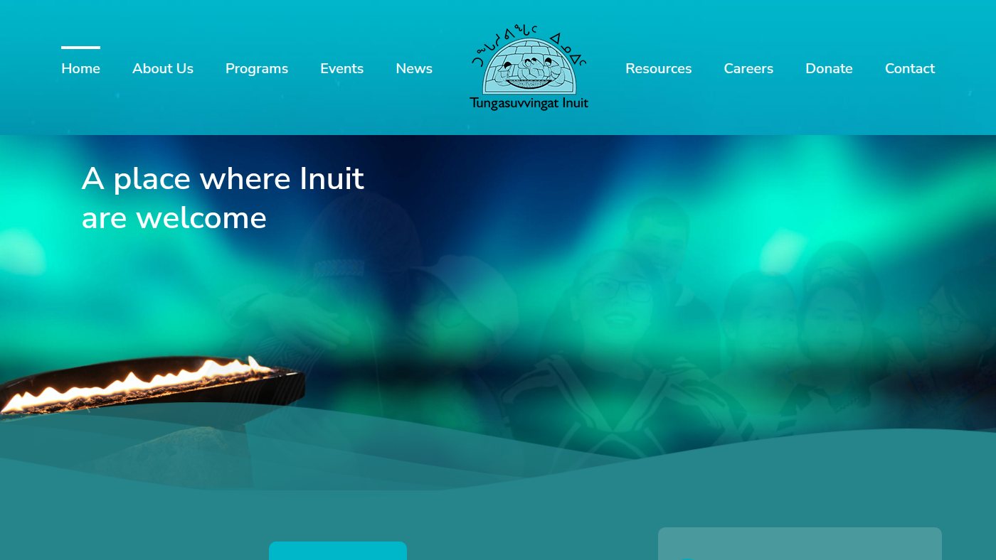 The home page of tiontario.ca