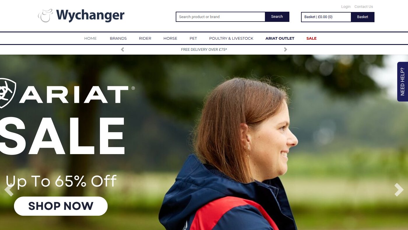 The home page of wychanger.com