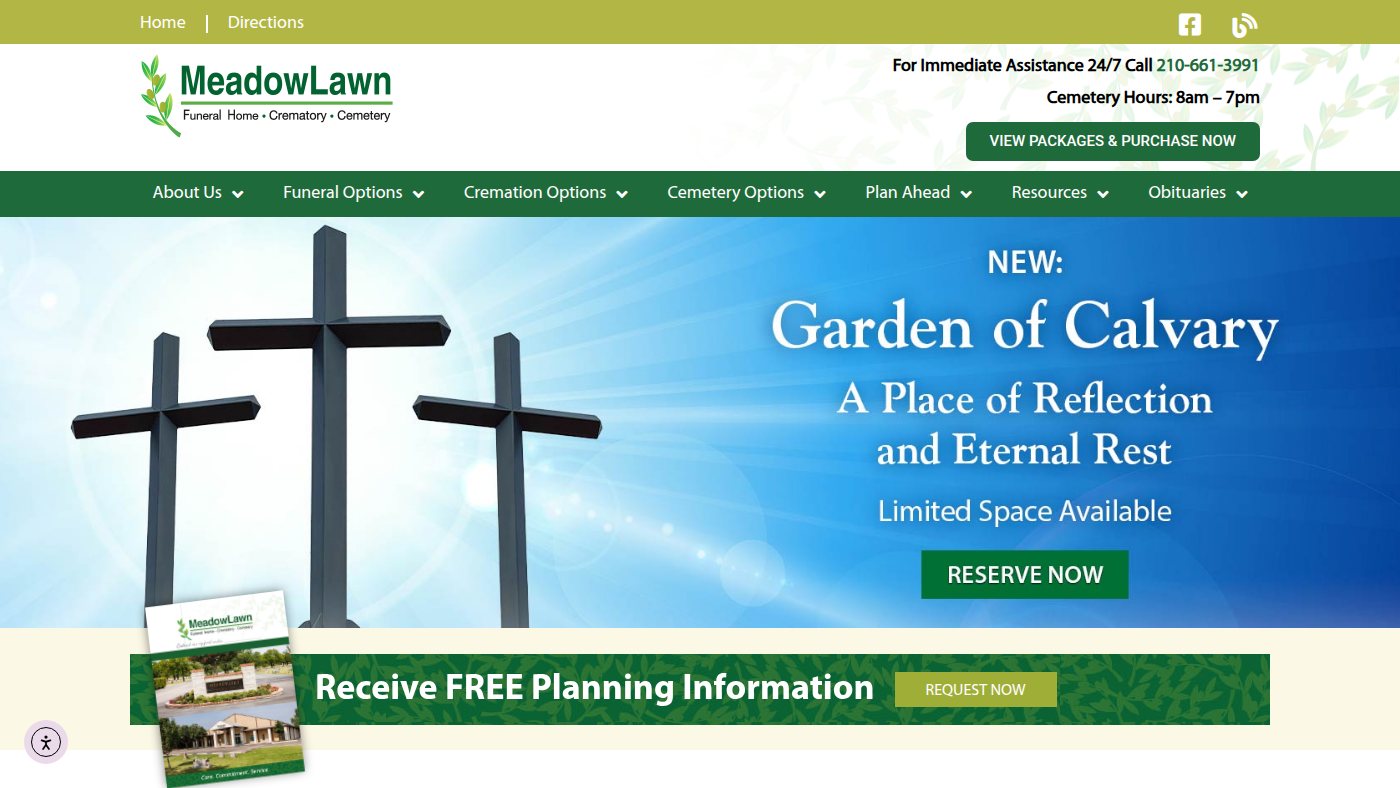 The home page of meadowlawn.net