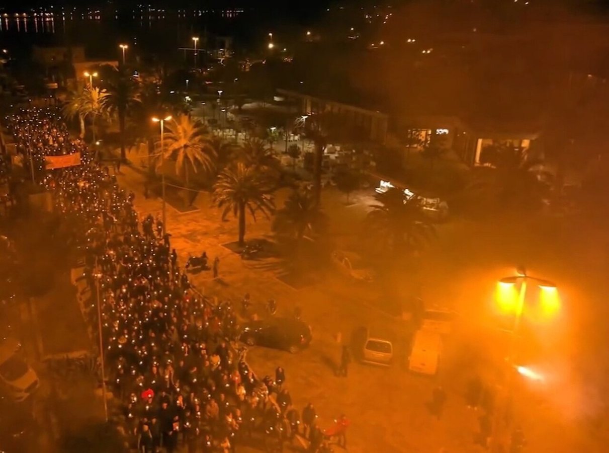 Protests against the controversial 2019 law on religious communities, which proposed transferring much of the Serbian Orthodox Church's property to the state, leading to the first government change in