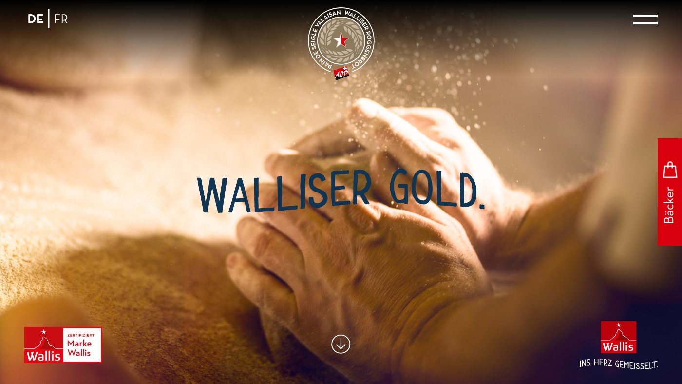 The home page of paindeseiglevalaisan.ch