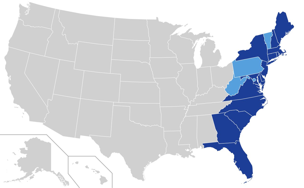 An East Coast Summer Vacation, All by Public Transportation