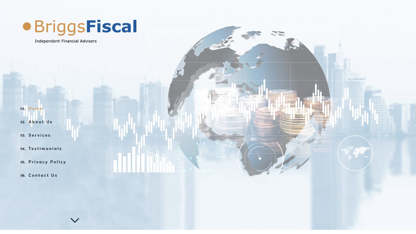 The home page of briggsfiscal.co.uk