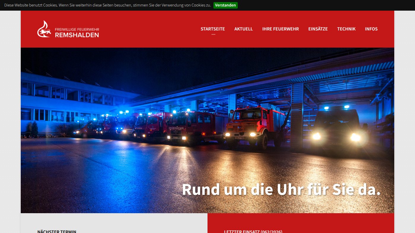 The home page of feuerwehr-remshalden.de
