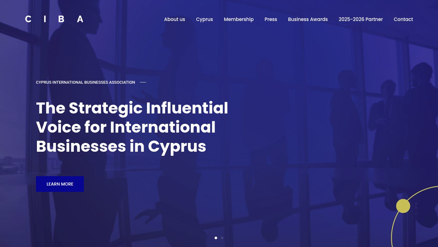 The home page of ciba-cy.org