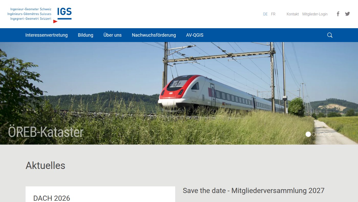 The home page of igs-ch.ch