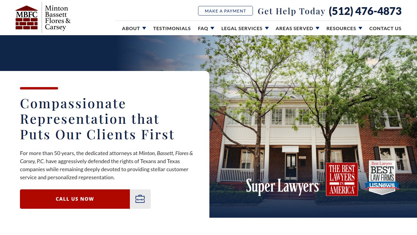 The home page of mbfc.com