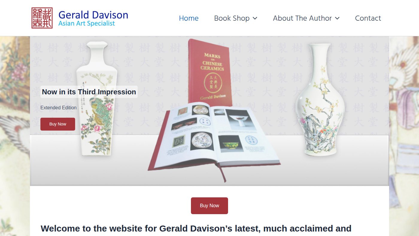 The home page of chinesemarks.com