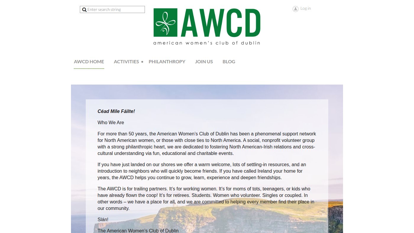 The home page of awcd.net