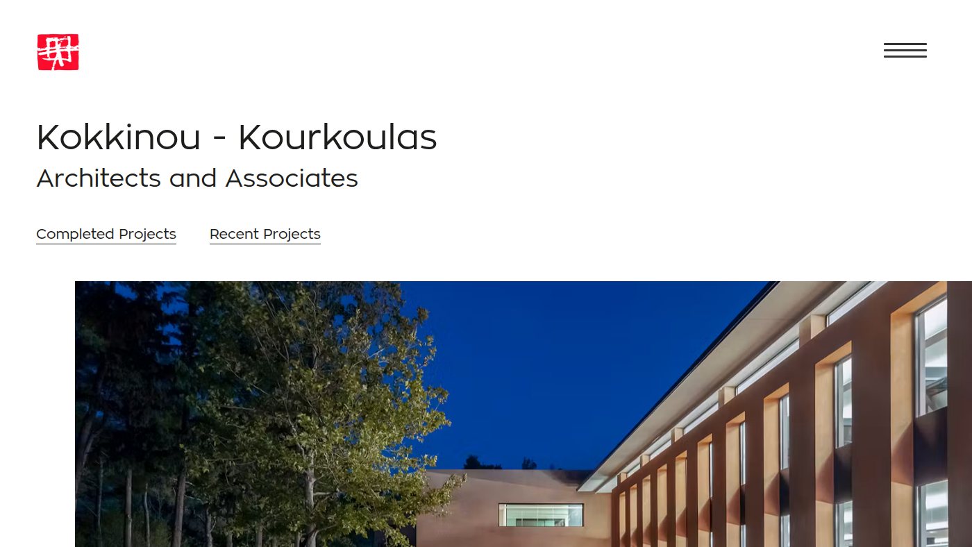 The home page of kokkinoukourkoulas.com