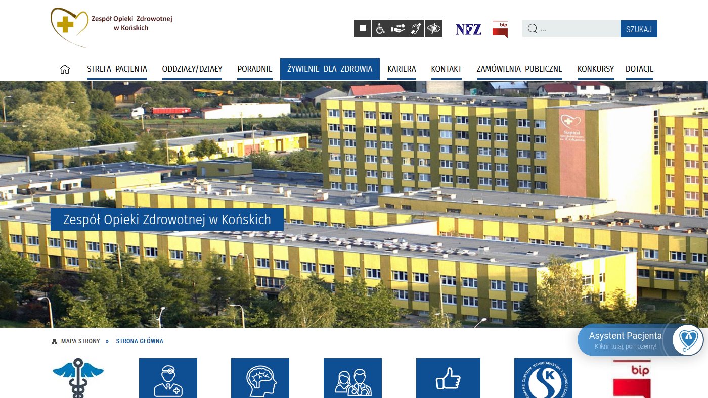 The home page of zoz.konskie.pl