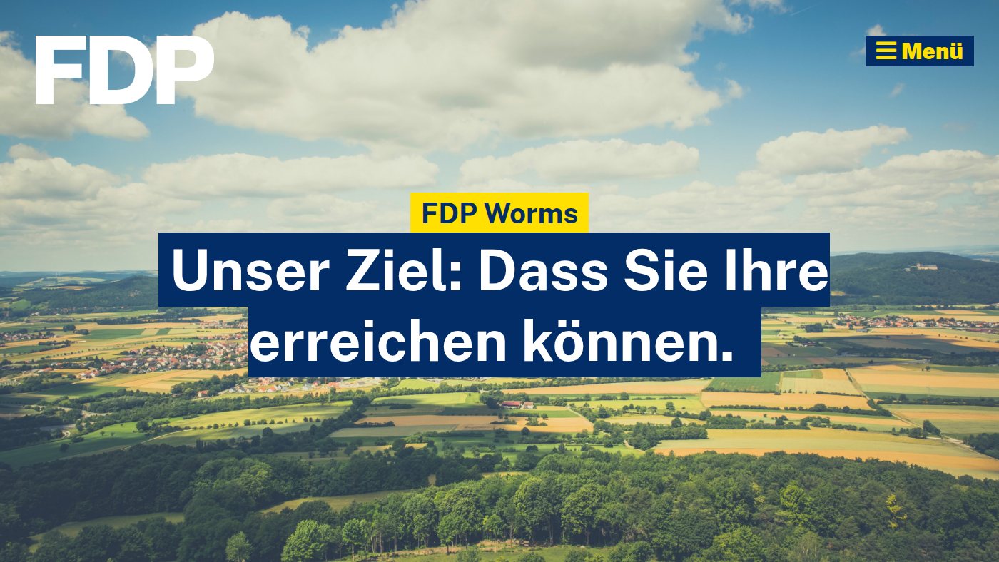 The home page of fdpworms.de