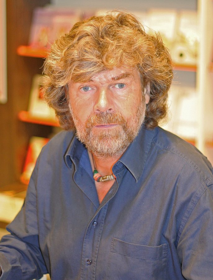 Reinhold Messner em Colônia em 2009