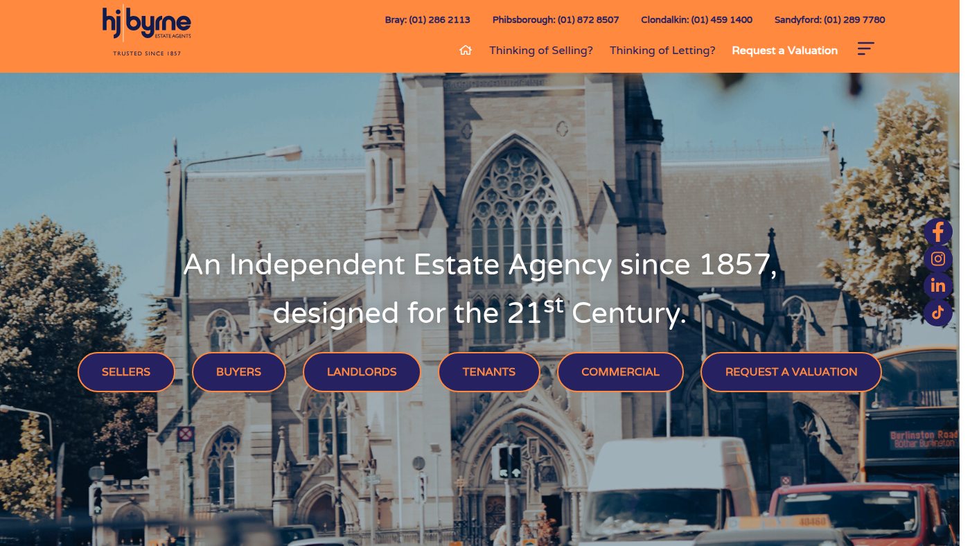 The home page of hjbyrne.com