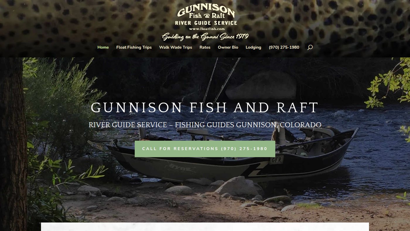 The home page of floatfish.com