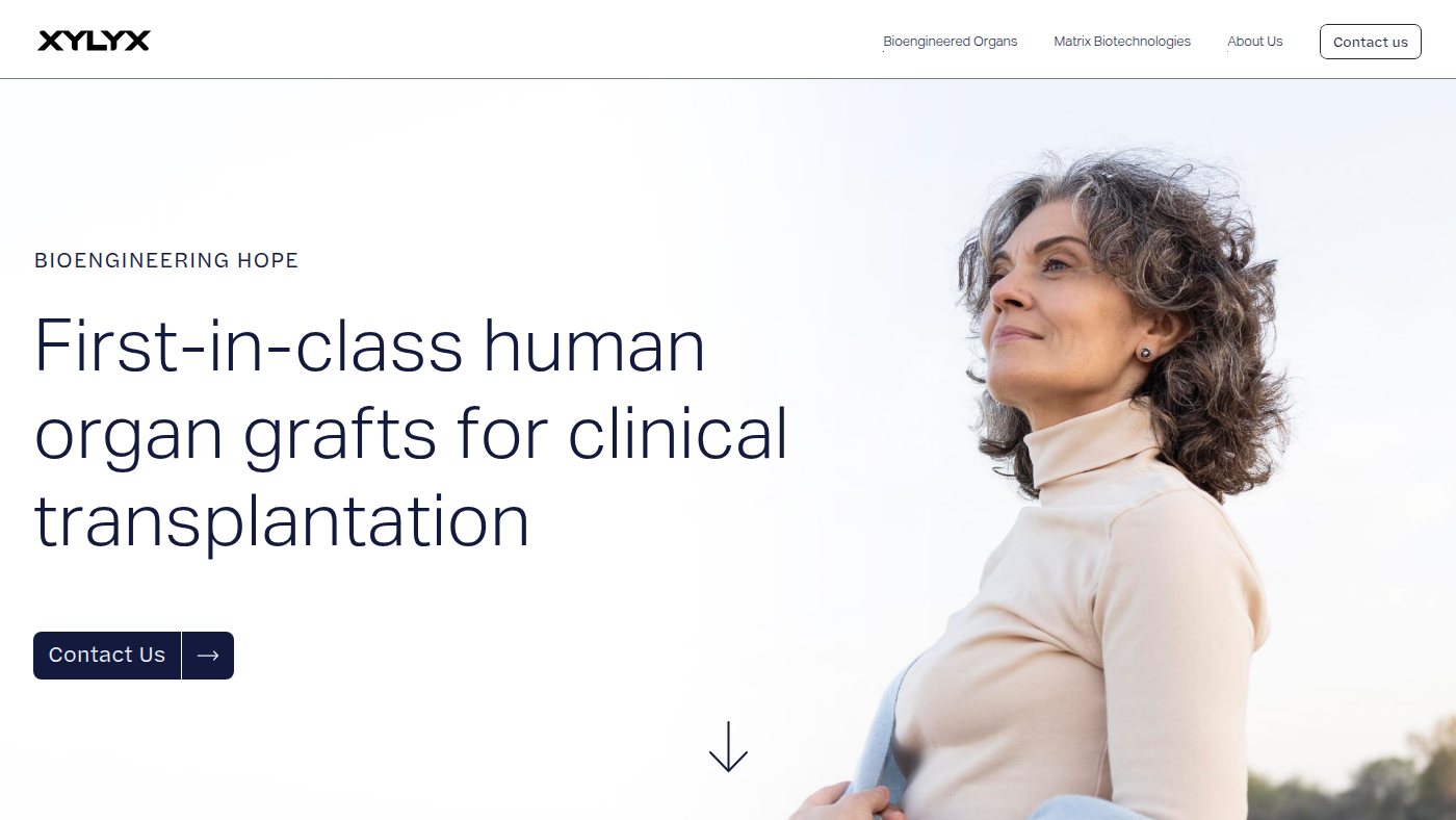 The home page of xylyxbio.com