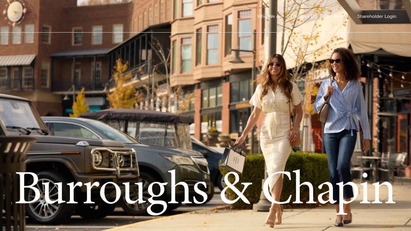 The home page of burroughschapin.com