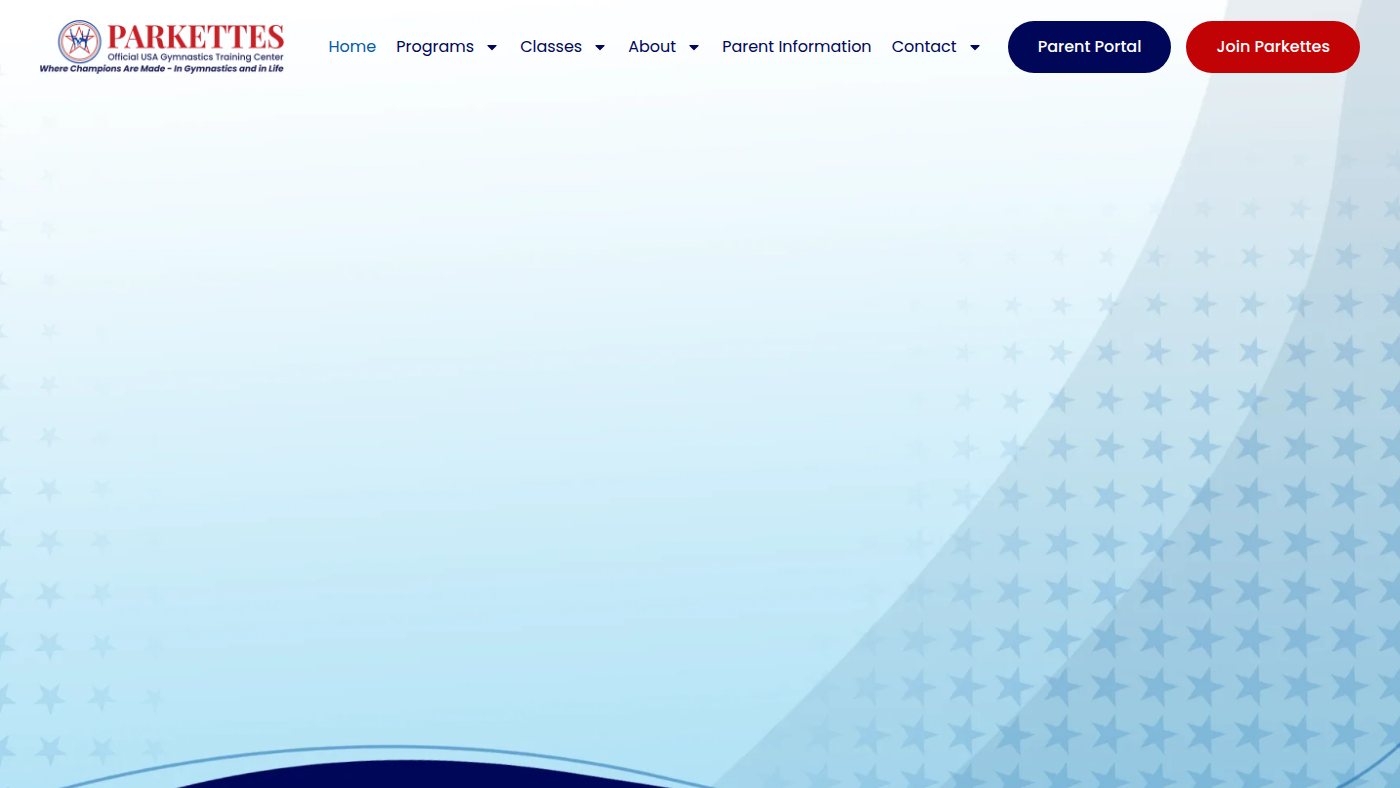 The home page of parkettes.com