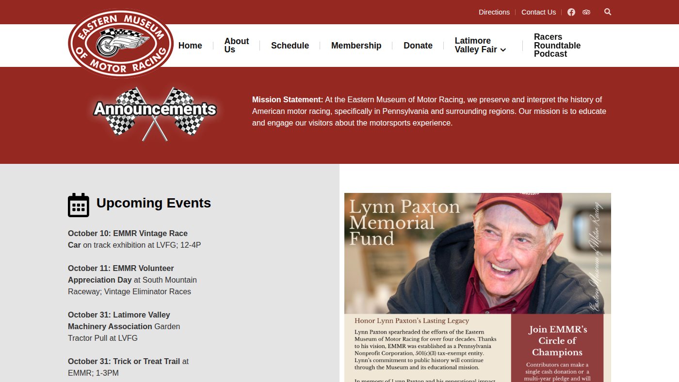 The home page of emmr.org