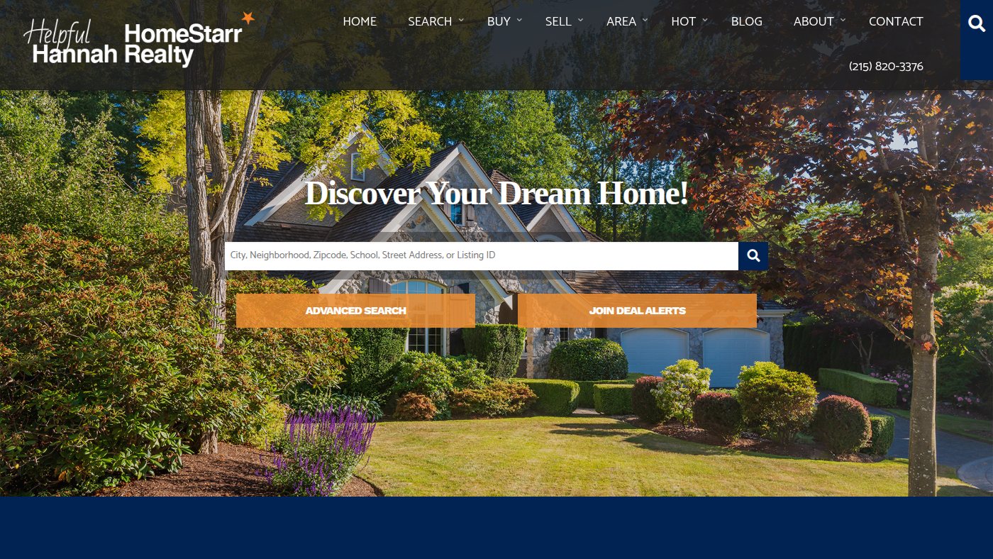 The home page of helpfulhannah.com
