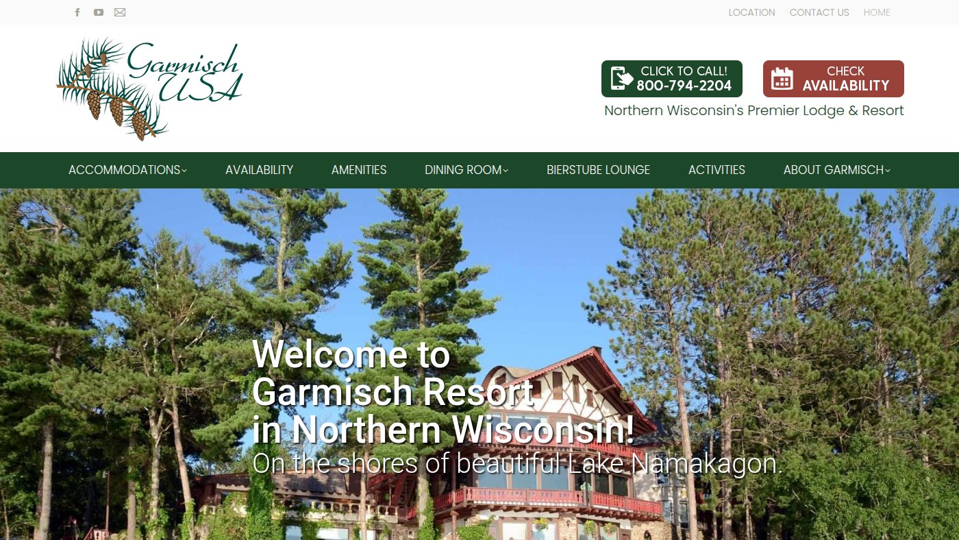The home page of garmischresort.com