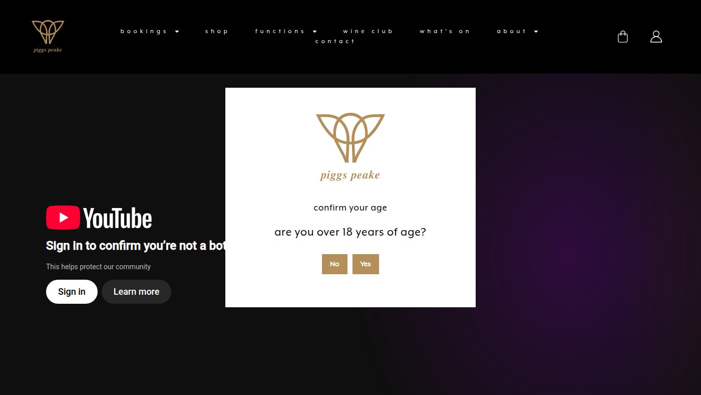 The home page of piggspeake.com